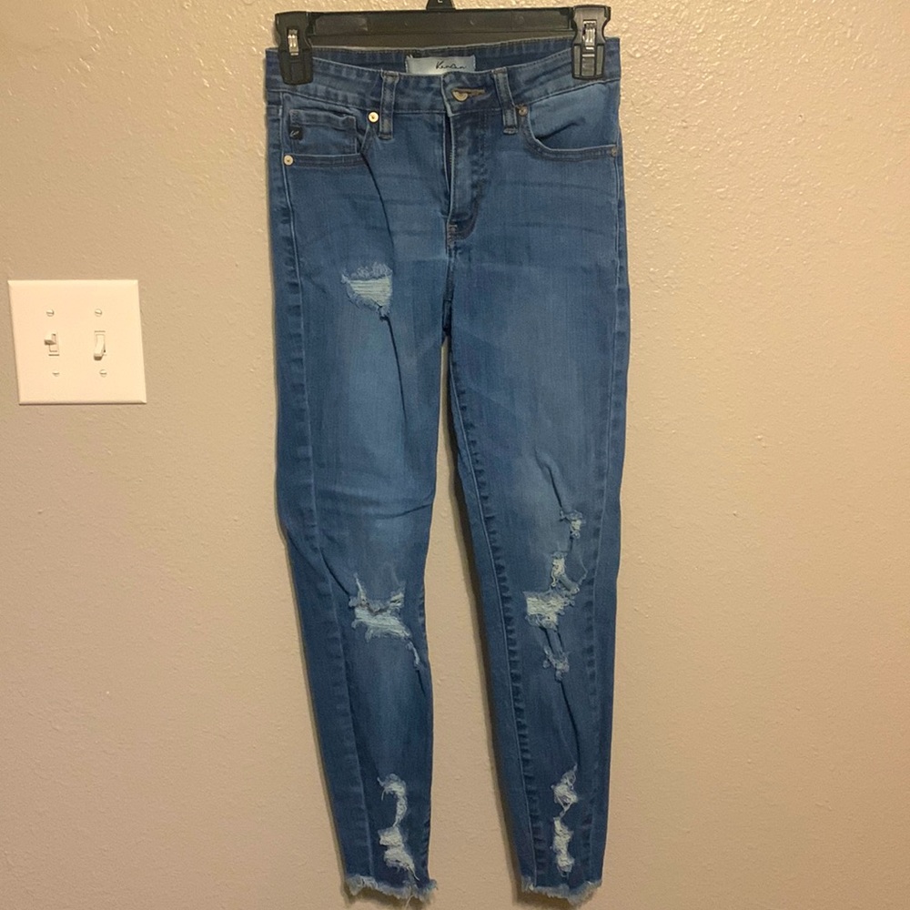 KanCan distressed jeggings